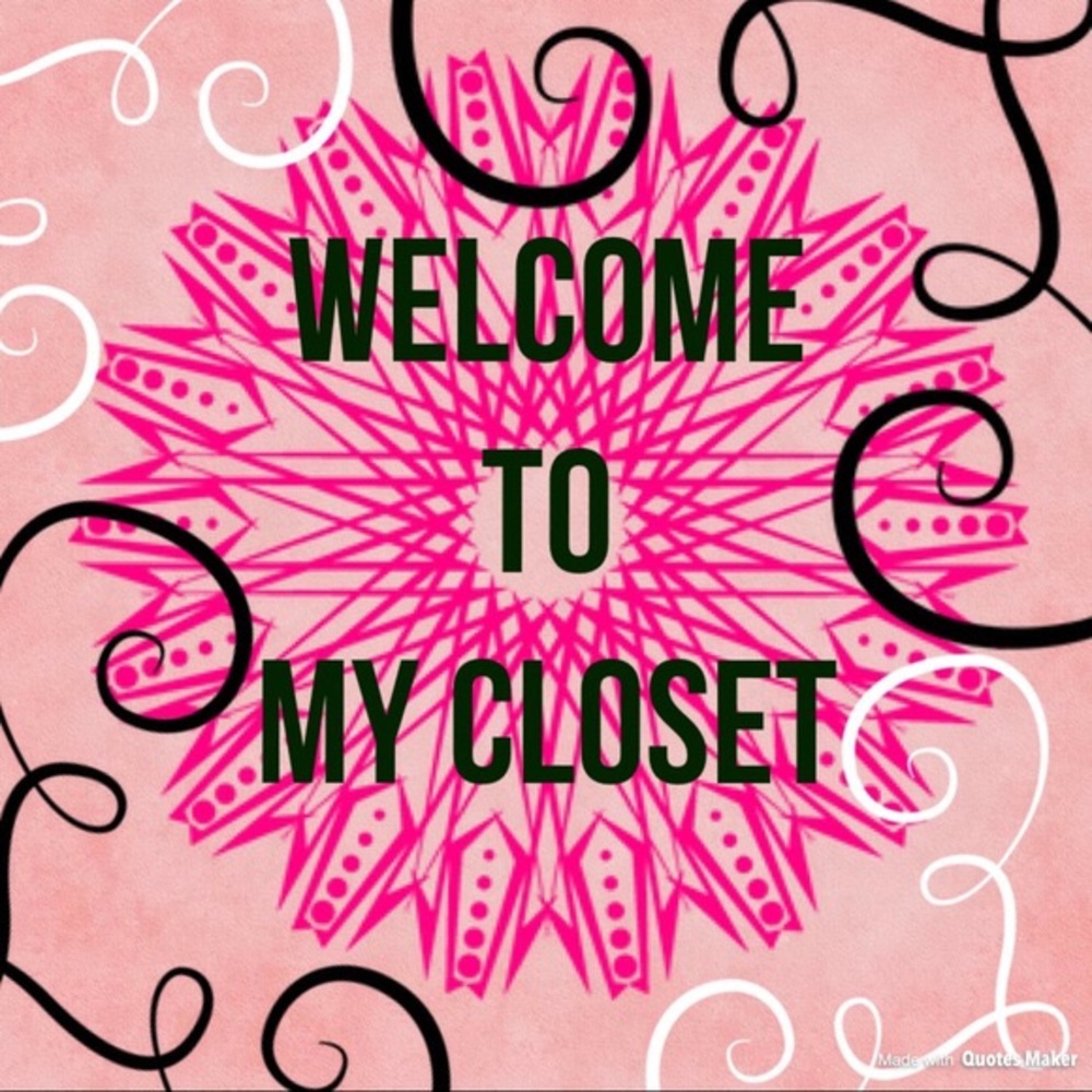 Welcome to my closet.
